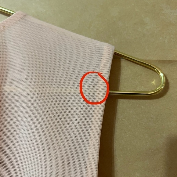 Parade | Luxe Sleeveless Bodysuit Silky Mesh Sheer Seashell Pink Size L - Picture 10 of 13